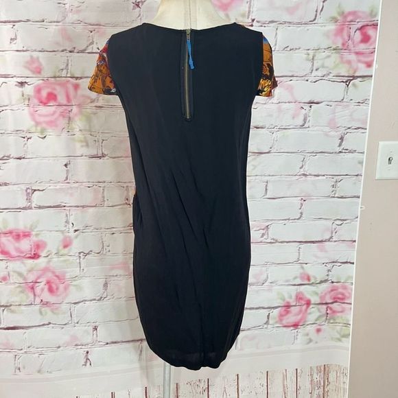 🔥5/25 sale🔥Maeve Anthropologie Silk Cap Sleeve Floral Multicolor Dress XS - Picture 5 of 10